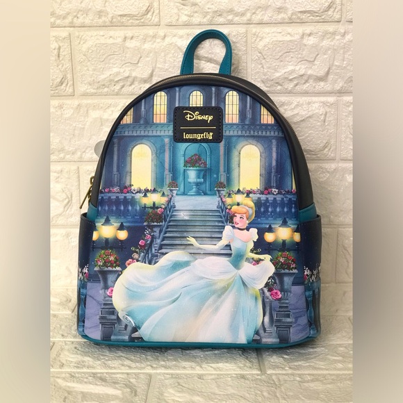Loungefly Handbags - Disney x Loungefly Cinderella Mini Backpack - Blue